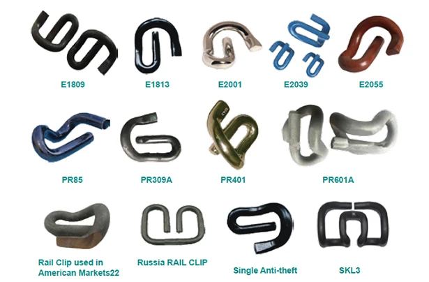 rail elastic clip