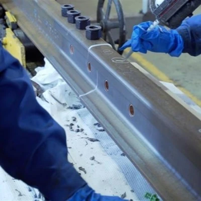 Drilling and Machining of Turnout Base Plates Drilling and Machining of Turnout Base Plates