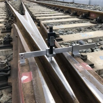 Digital Gauge Inspection of Railway Frog Digital Gauge Inspection of Railway Frog