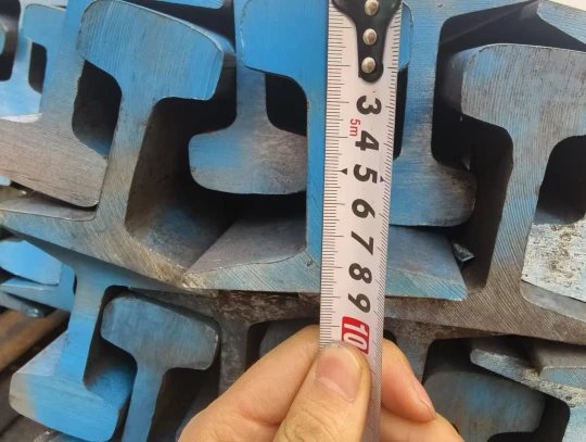 Additional dimensional checking of railway steel rails Additional dimensional checking of railway steel rails