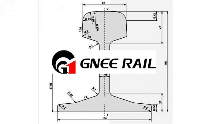 EN 46E2 Rail Profile EN 46E2 Rail Profile