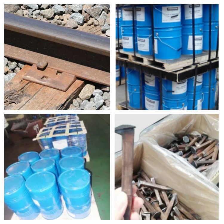 Rail Cut Spike With Plain Oiled Surface Rail Cut Spike With Plain Oiled Surface