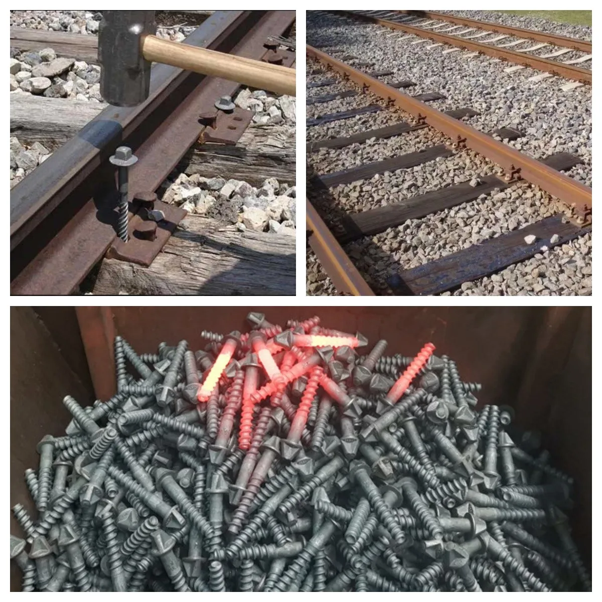 3V Railroad Screw Spike 3V Railroad Screw Spike