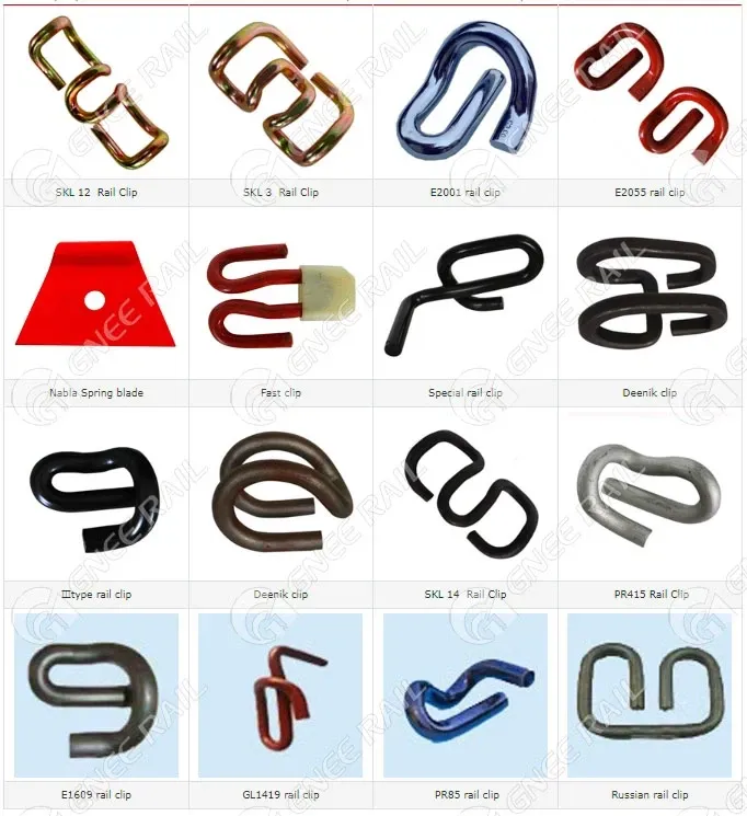 Rail Clips for E Railway Fastening System Rail Clips for E Railway Fastening System