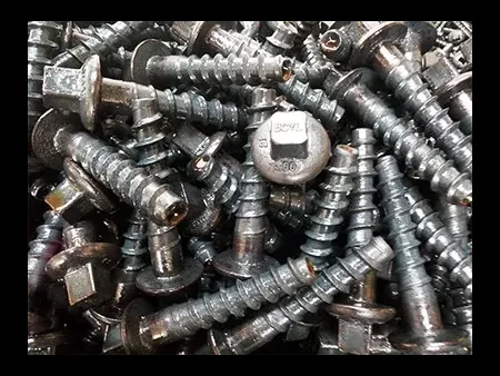 Rail Materials Screw Spike Used On Sleeper