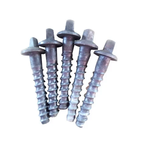 Rail Screw Spikes For Fastening Railway Rail Screw Spikes For Fastening Railway