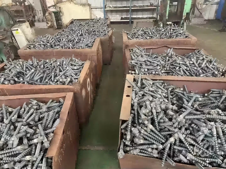 Railway Fixing Screw Spike Q235