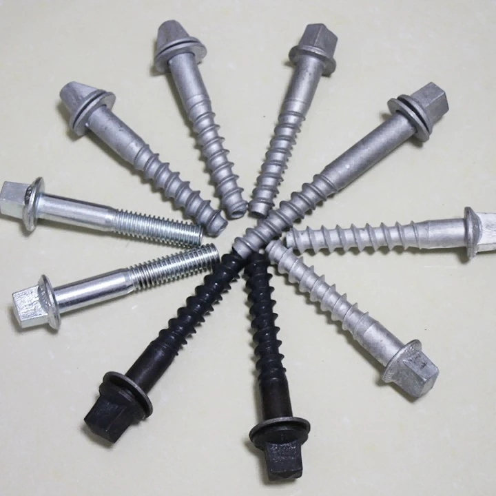 Railway Fastening System Railway Spiral Spike Railway Fastening System Railway Spiral Spike
