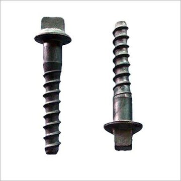 Screw Spike Used For Wooden Sleeper