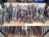 Railway High Tension Screw Spike For Wooden Sleeper