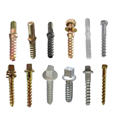 Screw Spikes Railway Steel Rail