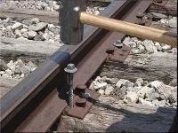 SS23 Railway Tie Plate Screw Spike